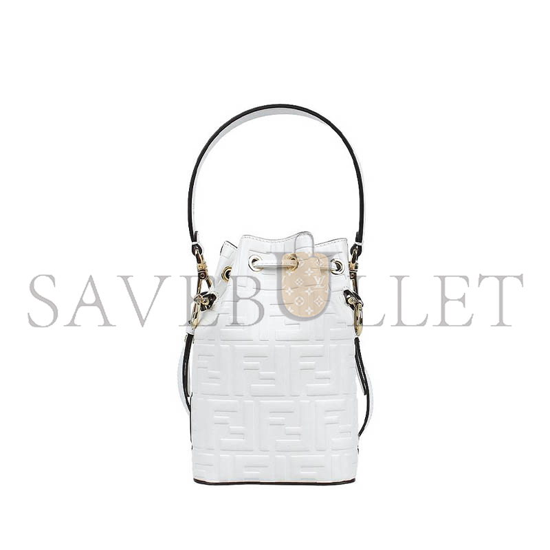 FENDI MINI MON TRESOR DRAWSTRING BUCKET BAG 8BSO10A3ZGFOK7E (18*12*10cm)